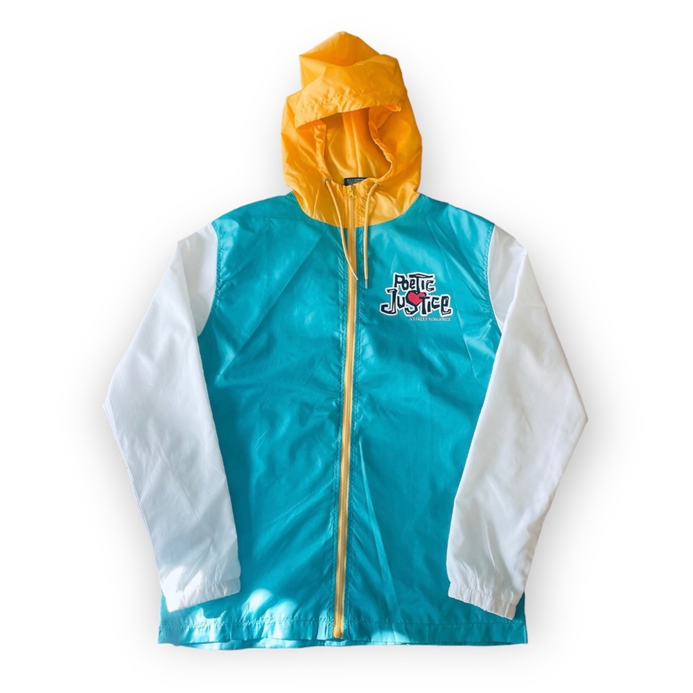 TUPAC INSPIRED ‘POECTIC JUSTICE’ WINDBREAKER